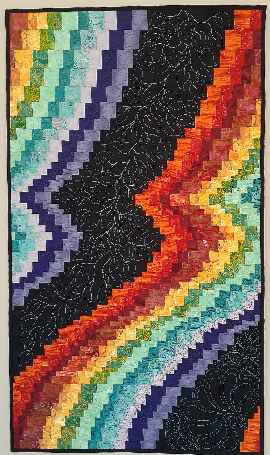 QUILTS FOR SALE Handmade Art Quilt Wall Art Bargello Wall Etsy