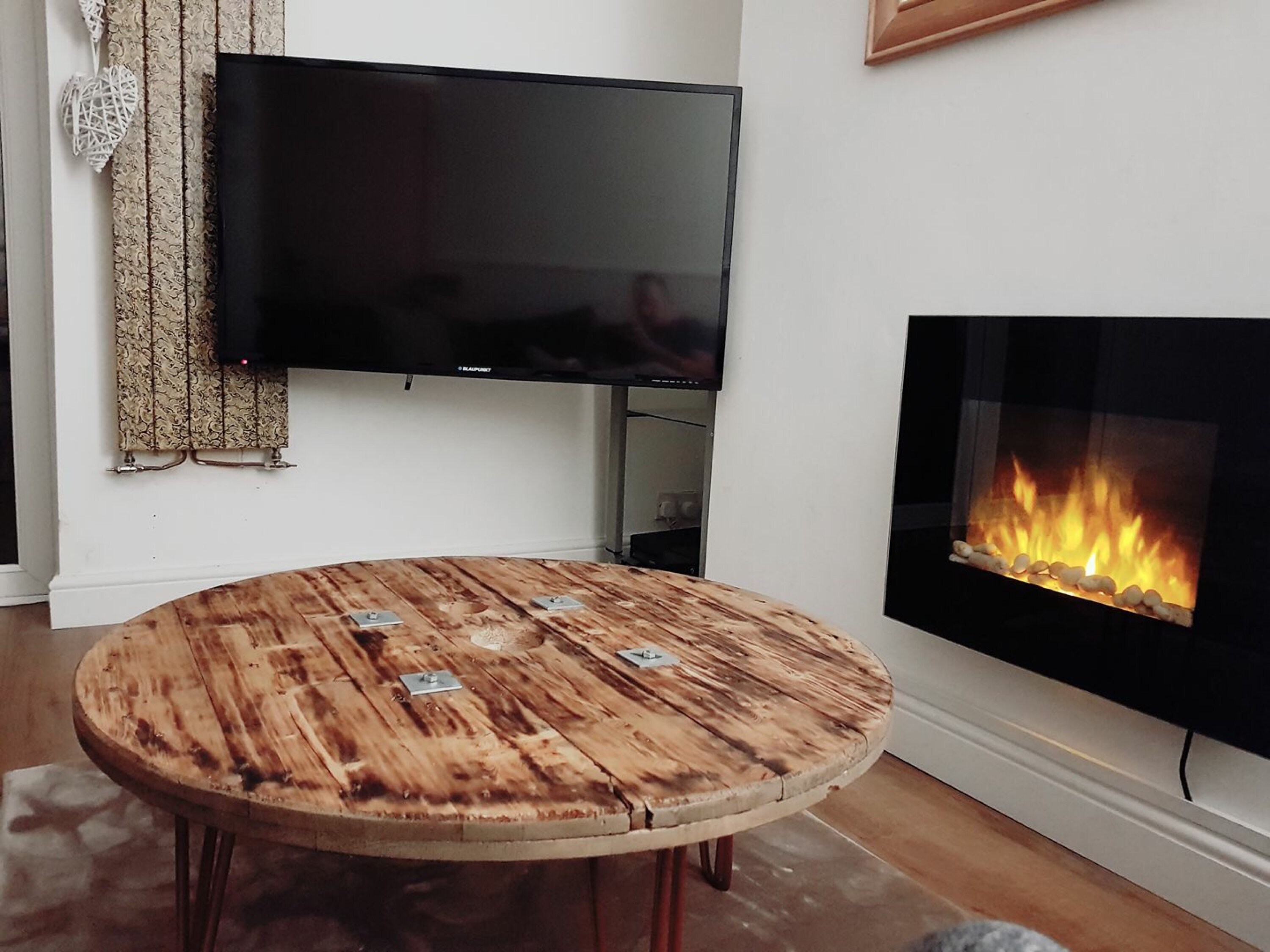 Cable Drum Coffee Table - Etsy UK