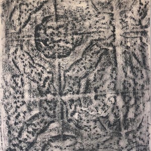 Original Drawing Black and White , Large Size, Contemporary  Art on Paper, Ready to hang, hand made drawing wall decore
