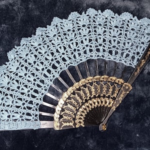 Crochet Hand Fan