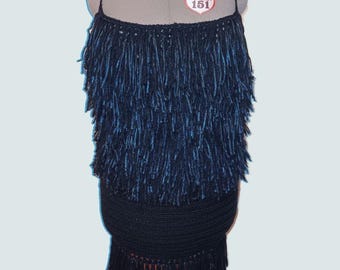 Backless Fringe Dress