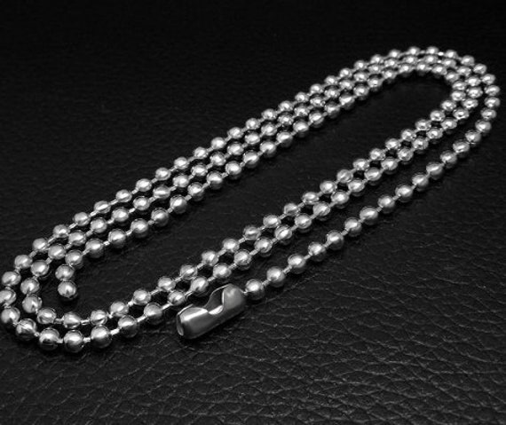 military ball chain necklace