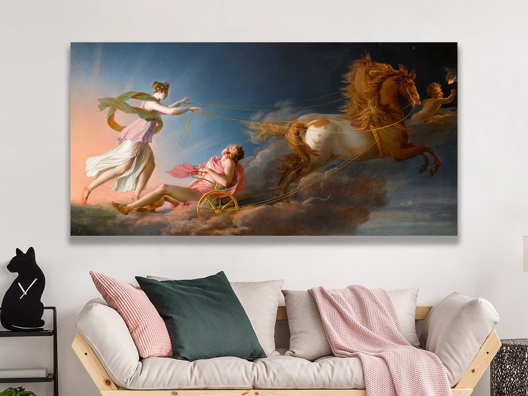 Aurora Cephalus Greek Mythology & Canvas Prints, Wall Art Decor Home
