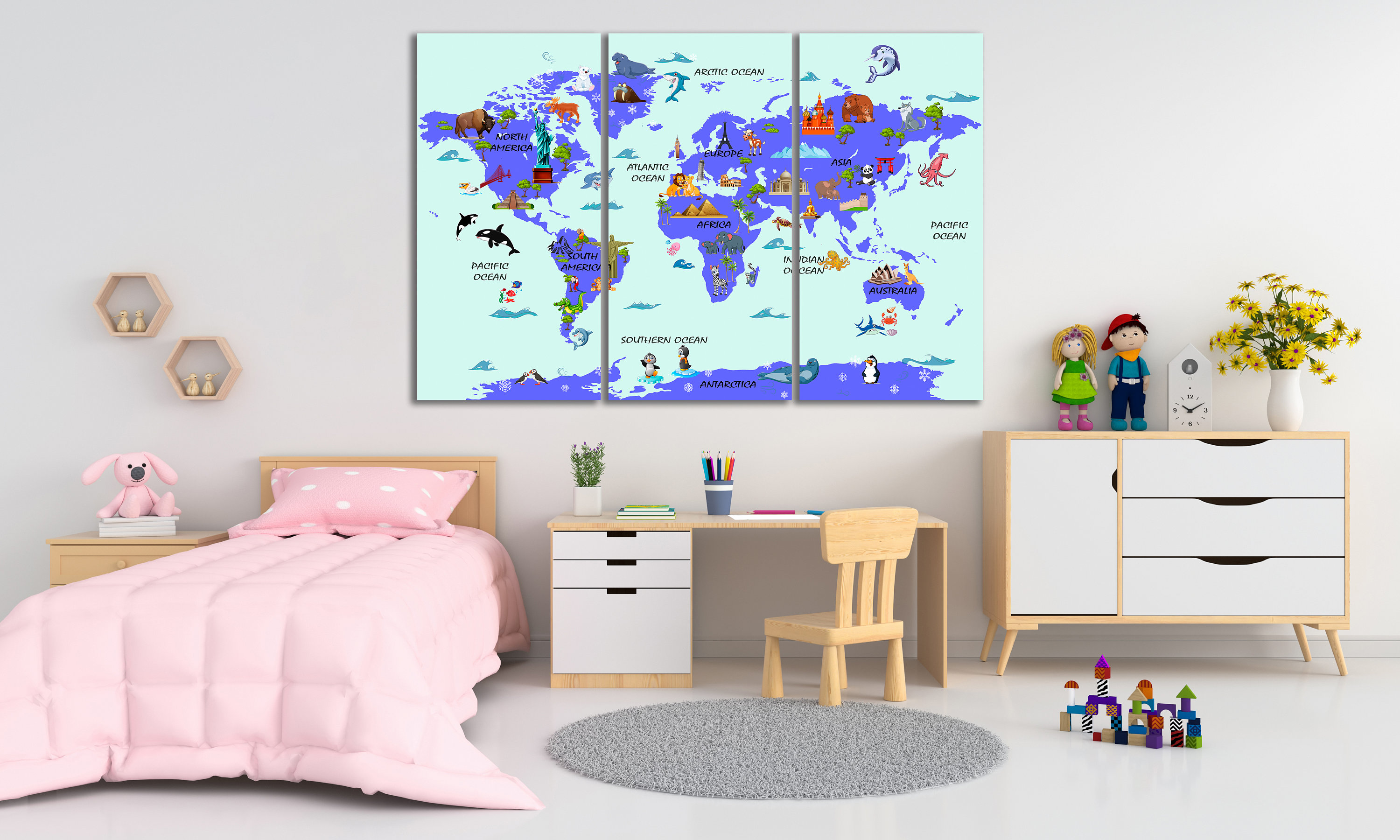 Kinderzimmer Bilder Leinwand:  Bringing Art to Life in Your Child's Room