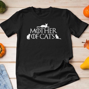 Mother of Cats Shirt Etsy Ireland