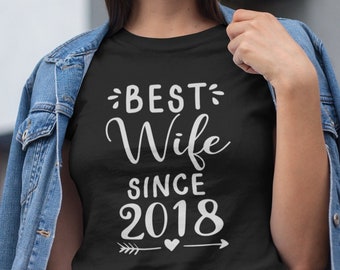Best Wife Since T-Shirt / Gifts For her, Anniversary Gifts For Wife, Anniversary Shirt, Personalised Gifts