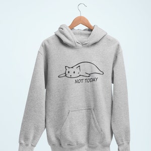 sleeping cat hoodie