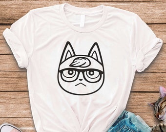 Raymond TShirt / Inspired Cat Villager TShirt, Inspired Raymond, Gaming Tshirt