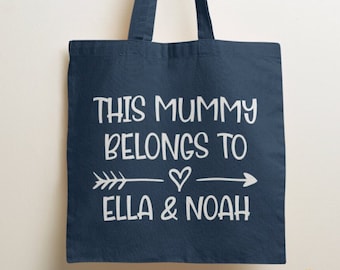 This Mummy Tote Bag / Custom Tote, Personalised Gifts, Custom Gift, Mummy, Mama, For Her