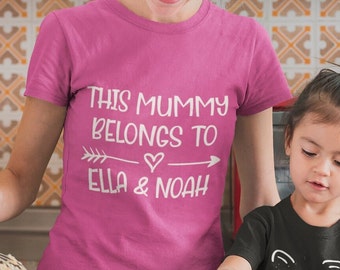 This Mummy T-Shirt / Gifts For her, Custom Mum, Mum Gifts, Mama Shirt, New Mom