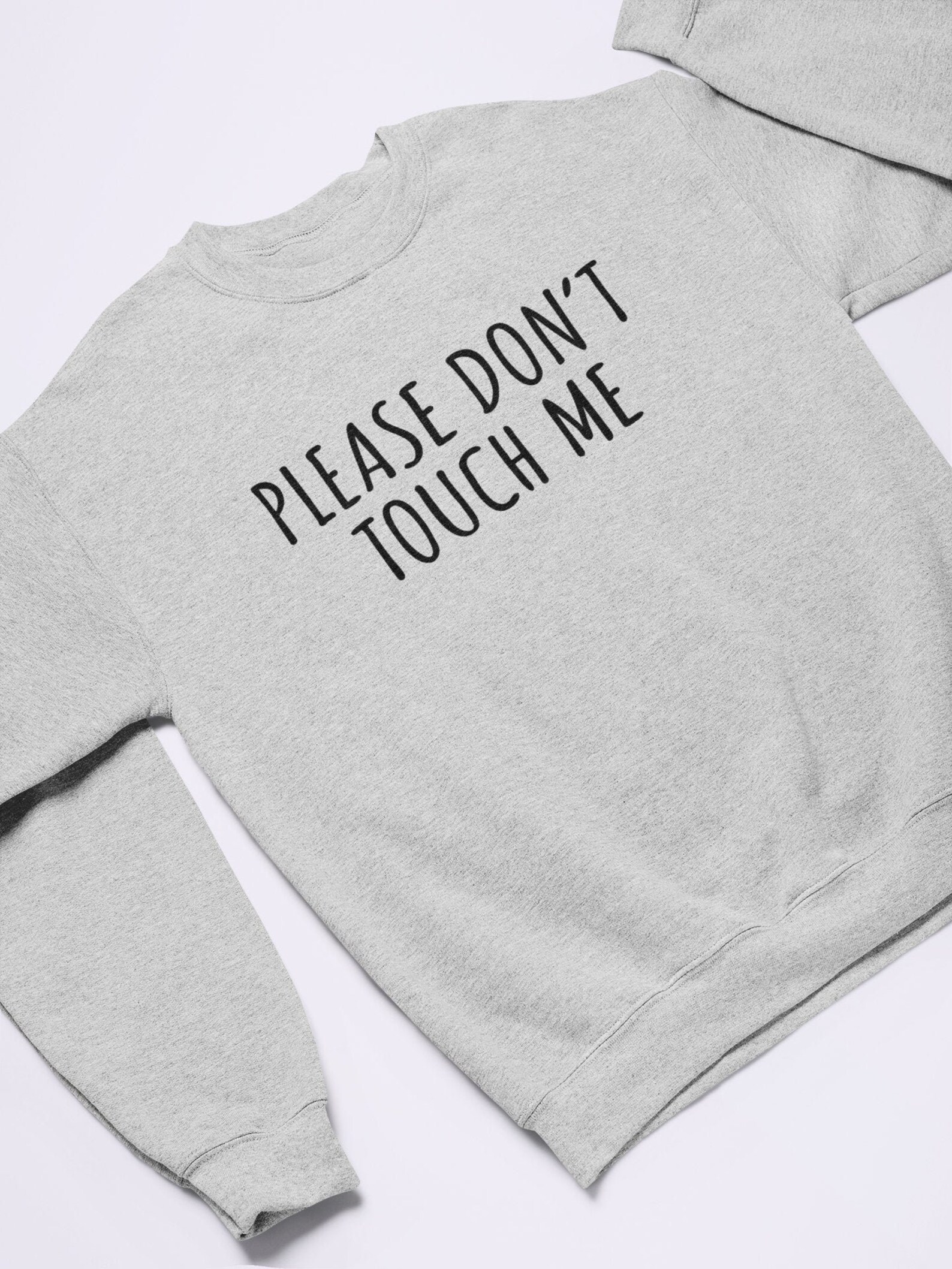Please Don't Touch Me Sweater / Covid Jumper Lockdown - Etsy