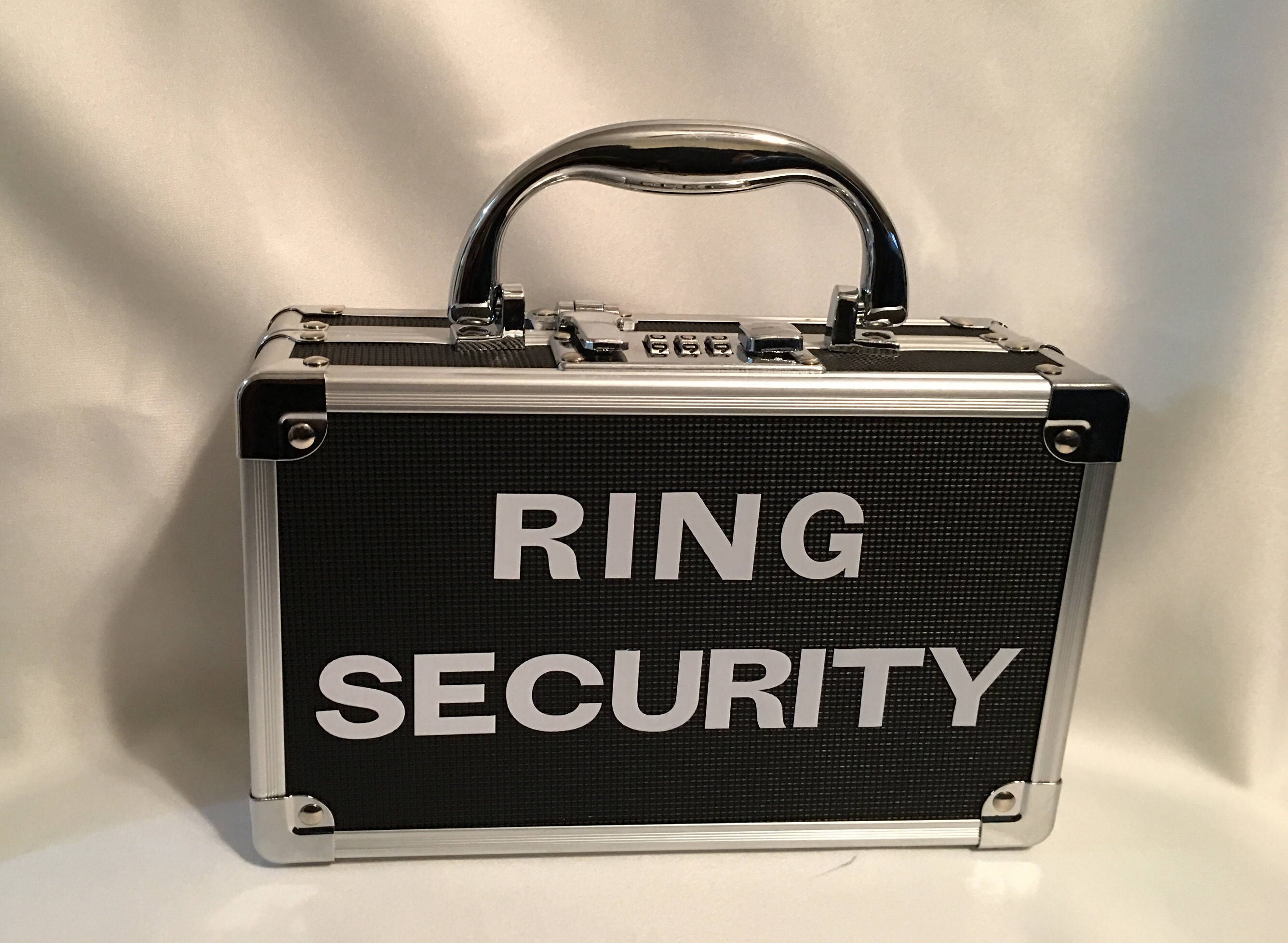 RING SECURITY Case with Keyless Combination Lock for Wedding Etsy