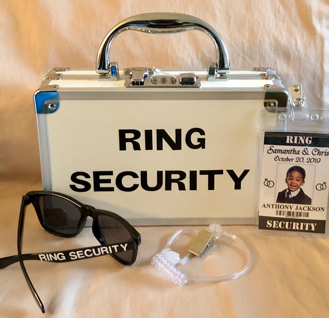 ULTIMATE RING SECURITY Kit White 4 Pc. Set Case Badge Etsy