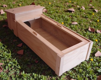Terrarium for tortoises, terrarium, guinea pigs, rodent house, 80x40x21 cm