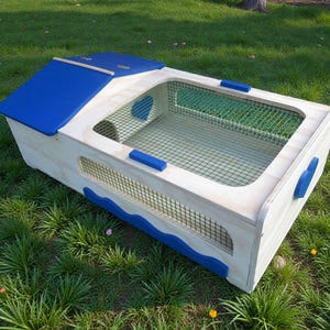 Terrario per tartarughe di terra Terrarium 90x45x26h Schildkrötenterrarium