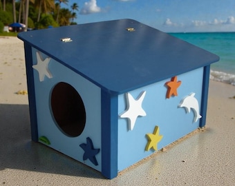 Outdoor cat house, 48x40x38h