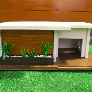 Modern schildpaddenhuis Schildkrötenhaus maison pour tortue