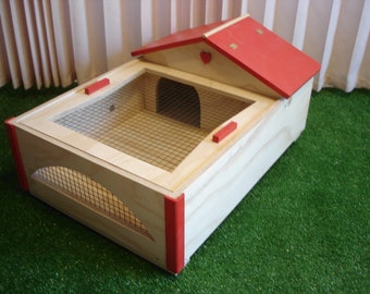 Terrarium for tortoises with house Terrarium 62x44x24h