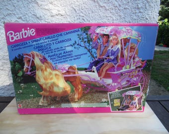 Barbie Carriage + Sprint Walking Horse