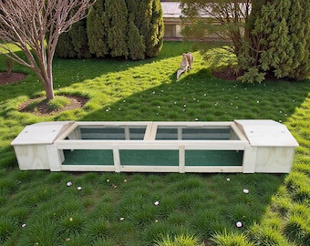 Enclosure for Rabbits, Tortoises, Reptiles, Rodents, Terrarium, 200x60x30h