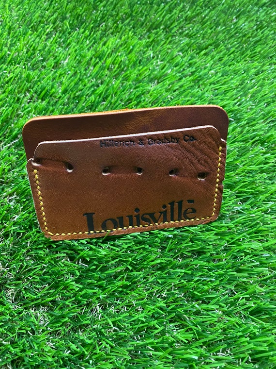 Handcrafted Louisville Slugger baseball glove wallet -  Österreich