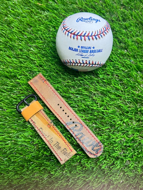 Baseball glove watch strap discount
