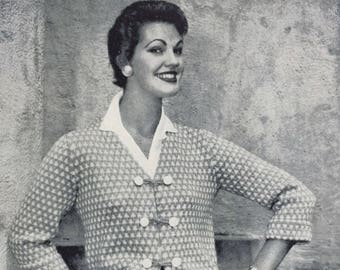 1950s Patons Knitting Pattern Book No.434 - 8 Lovely Patterns For Ladies - Free Postage In Australia