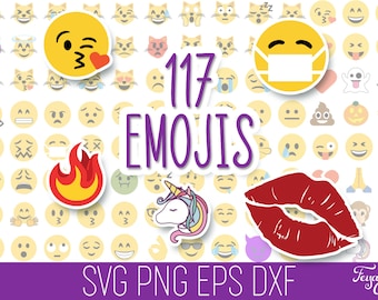 Download Emoji Svg Cricut Etsy