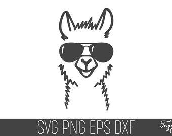 Download Llama Svg File Etsy