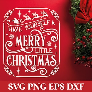 Avez-vous un joyeux petit Noël SVG PNG, SVG de Noël à la ferme, fichier Svg joyeux Noël, porche de Noël signe Svg, citation de Noël