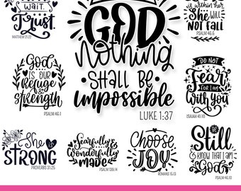 Bible Verse SVG, Christian SVG Bundle, Scripture Svg, Faith SVG Cricut, Religious Svg, Blessed Svg, God Svg Cricut, Scripture Svg Cricut