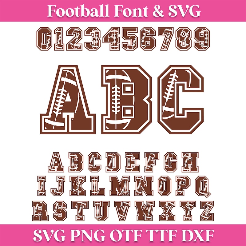 Soccer Box Letters Football Letter Clipart - Etsy UK