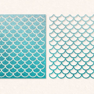 Écailles de sirène SVG, SVG de sirène, motif sirène, sirène SVG Cricut, sticker écailles de sirène, écailles de sirène Cricut, fichier Svg de sirène