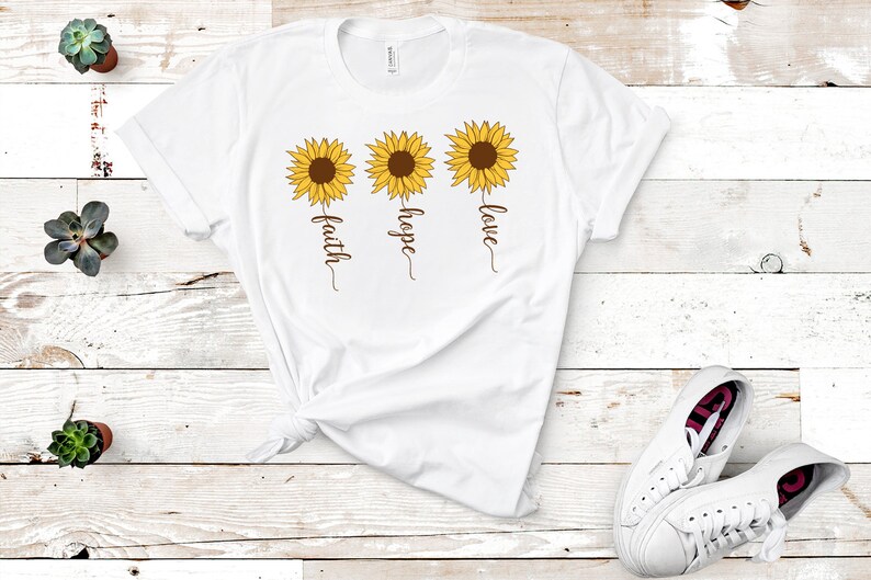 Free Free 333 Faith Hope Love Sunflower Svg SVG PNG EPS DXF File