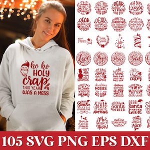 Weihnachten SVG Zitate Bundle, lustige Weihnachten SVG Schnittdateien Cricut, Weihnachts Zitate Cricut, Runde Weihnachten Cricut, Weihnachten im Juli SVG