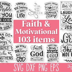 Bibel-Vers SVG, christliche SVG-Datei, Kreuz-Svg, Schrift-Svg, Glaube über Angst SVG-Cricut, religiöses Zeichen, motivierendes Blatt, inspirierendes Blatt