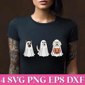 Halloween Ghost Dog SVG, Cute Ghost Dog SVG, Spooky Season SVG ...