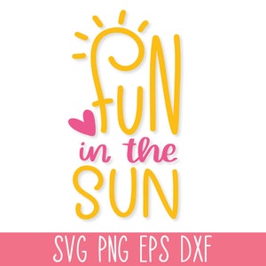 Diversión bajo el sol SVG, Verano SVG PNG, Vida playera Svg, Cita de playa Svg, Cita de verano Svg, Camiseta de verano Svg, Cabello playero Svg, Verano Svg