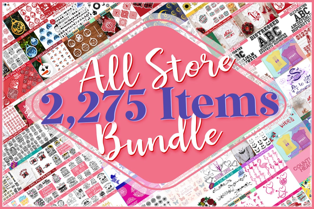 All Store SVG Bundle, Mega SVG Cut Files Bundle, Christmas Quotes SVG ...