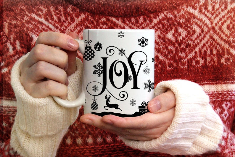 Joy Christmas SVG Cut File Joy Christmas SVG Cricut | Etsy