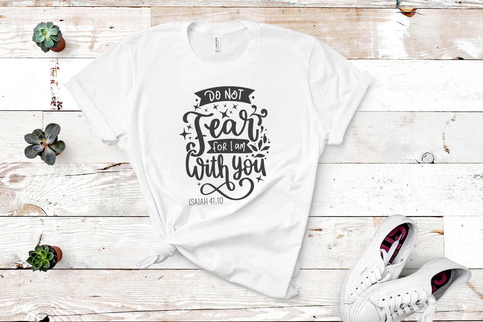 Do Not Fear for I Am With You SVG Bible Verse SVG Christian - Etsy