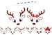 Christmas Reindeer Faces SVG Bundle, Reindeer SVG, Girl Reindeer SVG, Boy Reindeer Svg, Christmas 2022 Svg, Cute Reindeer Face Svg Cricut 
