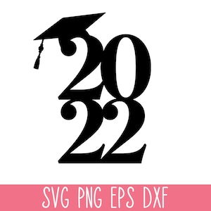 Class of 2022 Cake Topper SVG, 2022 Graduation SVG, 2022 Graduation Cake Topper Svg Png, Senior Cake Topper, Proud Graduate Svg, 2022 Cap