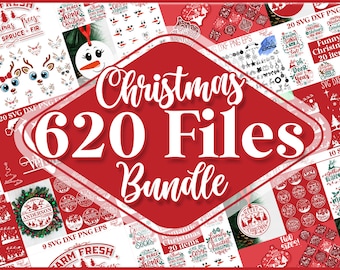 Christmas SVG Bundle, Christmas Ornaments SVG, Christmas Monogram SVG, Christmas Reindeer Face Svg, Funny Christmas Svg, Snowman Face Svg