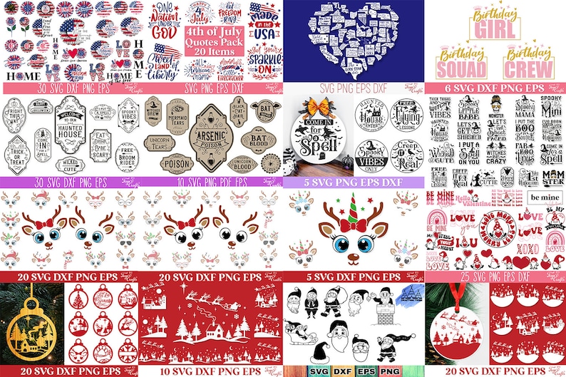 Alle SVG-bundels voor de winkel, Mega SVG-snijbestandenbundel, Kerstcitaten SVG, Grappige Moeder SVG, Monogram SVG, Bijbelcitaten SVG, Voetbal SVG-pakket afbeelding 5