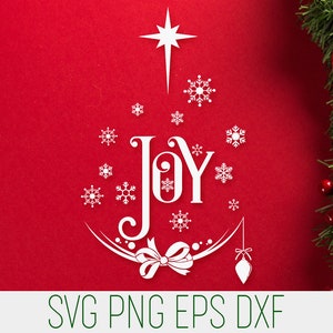 Joy - cytat świąteczny SVG, Joy Christmas Cricut, Joy Christmas Cameo, Christmas Svg Cricut, Christmas Svg Cameo, cytat świąteczny, Joy SVG
