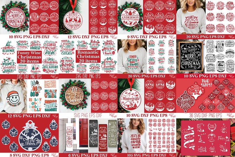 Alle SVG-bundels voor de winkel, Mega SVG-snijbestandenbundel, Kerstcitaten SVG, Grappige Moeder SVG, Monogram SVG, Bijbelcitaten SVG, Voetbal SVG-pakket afbeelding 3