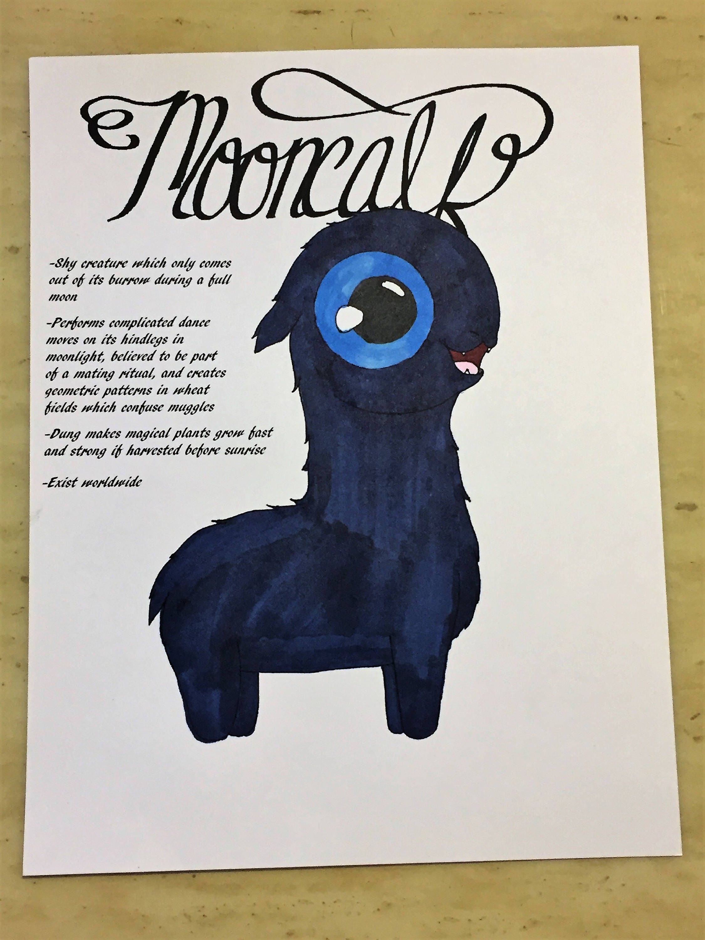 Fantastic Beasts and Where to Find Them downloadable coloring Etsy