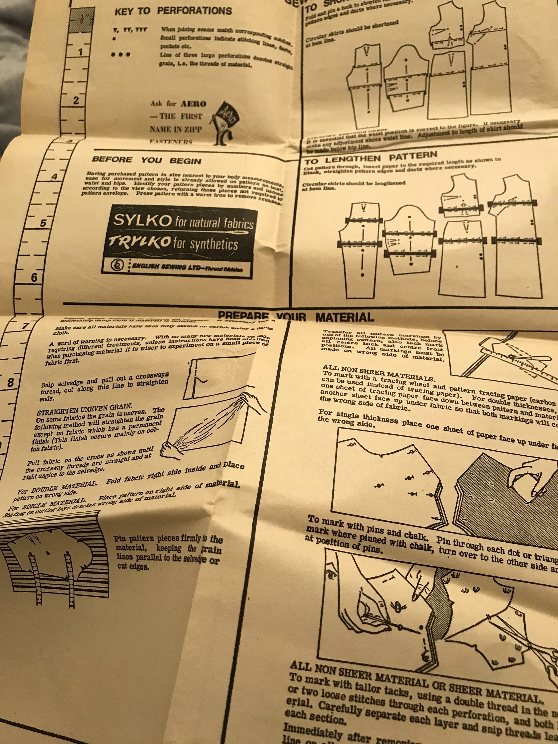 Unused Vintage Sewing Pattern for Childs Dressing Gown Etsy