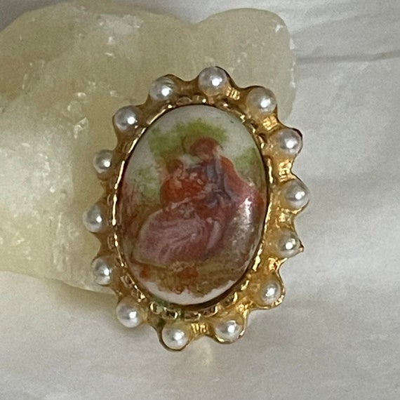 Limoges style miniature - Gem